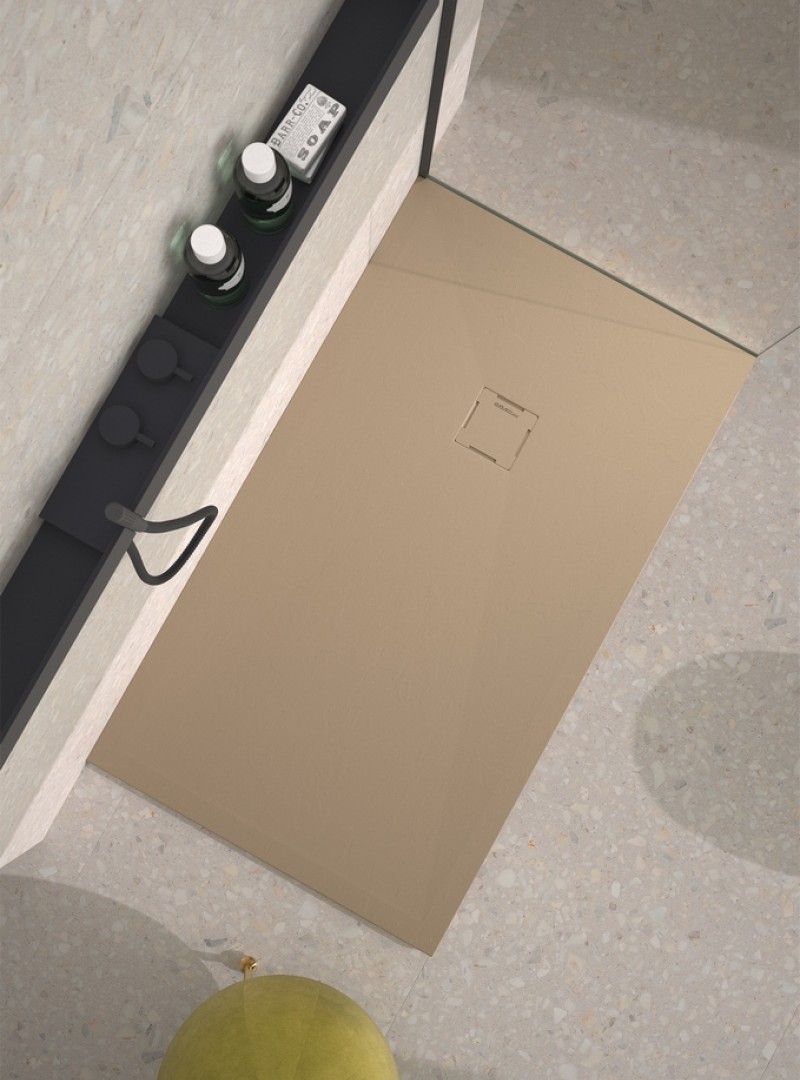 Stone Hidden - Mineralguss Duschplatte